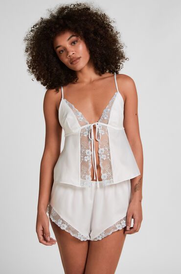 Hunkemöller Short Peonie Weiß