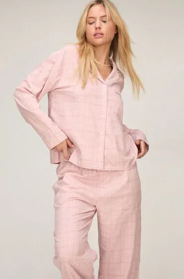 Hunkemöller Petite Pyjama-Hose Woven Rose