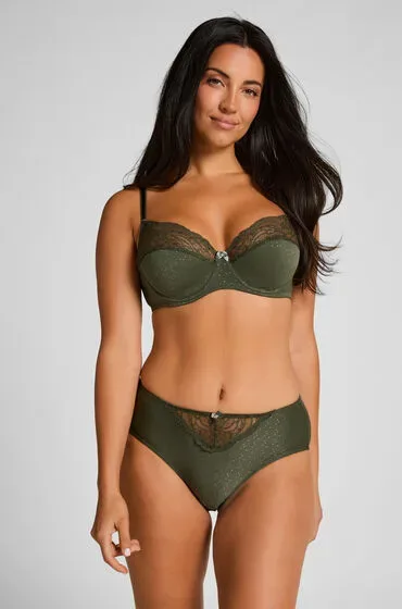 Hunkemöller - Tai Slip, für Damen, Grün, Größe M