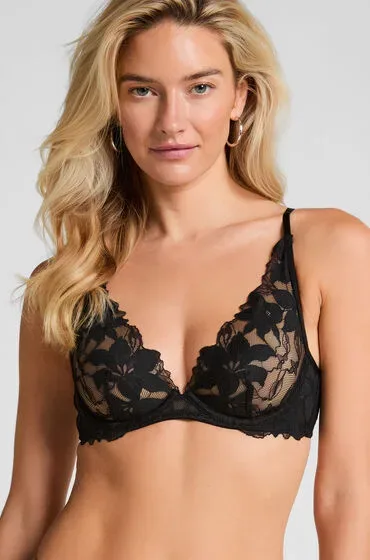 Hunkemöller Unwattierter Bügel-BH Ingrid Schwarz