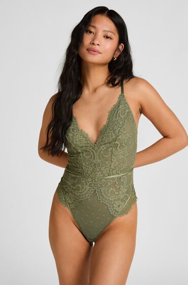 Hunkemöller Body Valora Grün