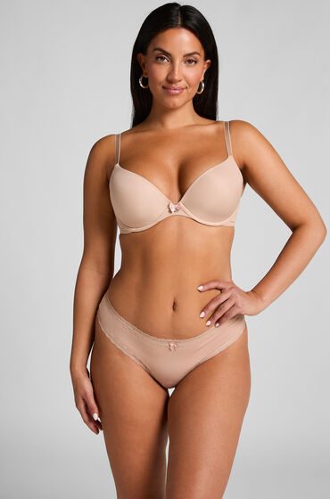 Hunkemöller Brazilian Georgia Baumwolle Beige