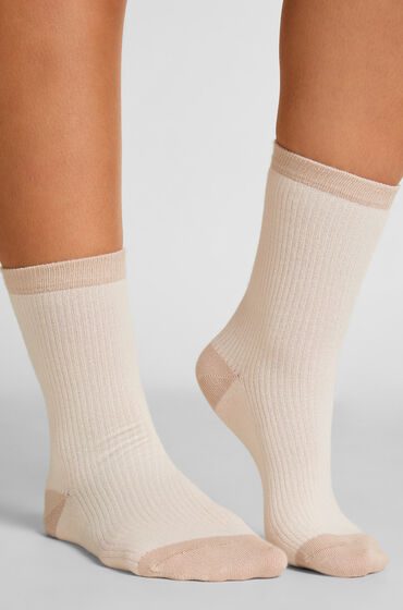 Hunkemöller Crew-Socken aus Modal Weiß