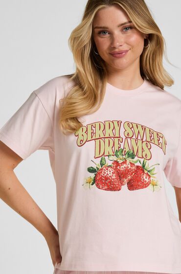 Hunkemöller T-Shirt mit Print Rose