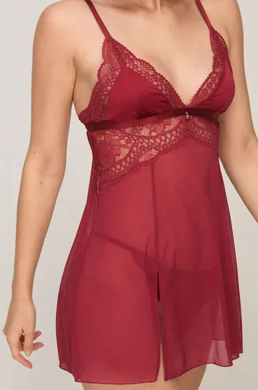 Hunkemöller Babydoll Tosca Rot