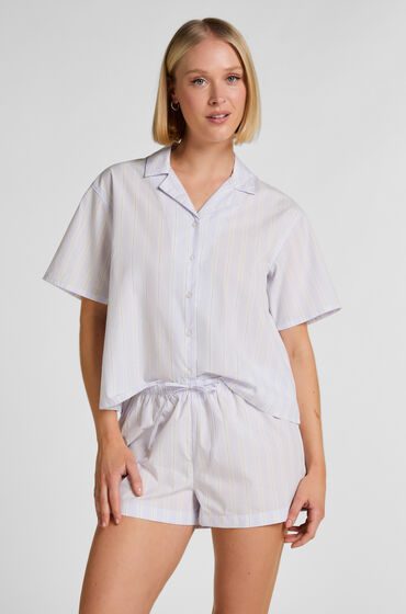 Hunkemöller - Pyjamashorts, für Damen, Lila, Größe S