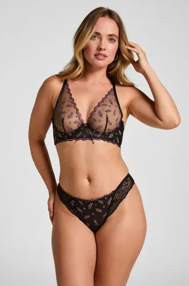 Hunkemöller String Iris Schwarz