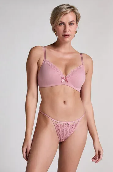 Hunkemöller String Maxime Rose