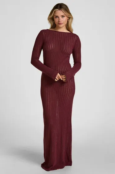 Hunkemöller Strand Ring Kleid Coastal Muse Lila