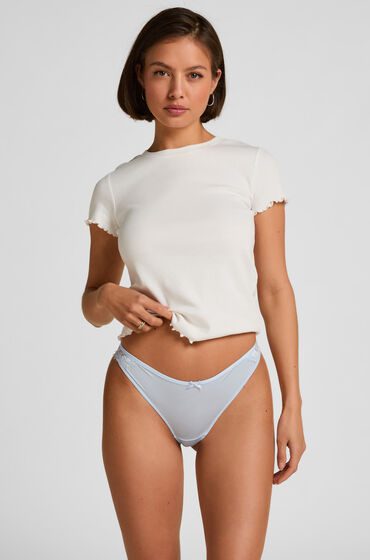 Hunkemöller Tanga Caro Blau