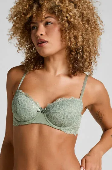 Hunkemöller Vorgeformter Bügel-BH Marine Grün