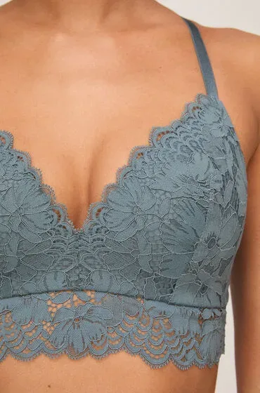 Hunkemöller Gepolsterter bügelloser BH Andrea Blau