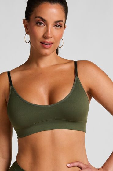 Hunkemöller Triangel-Bralette Dide Grün