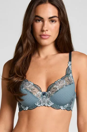 Hunkemöller Unwattierter Bügel-BH Helena Blau