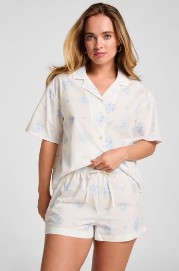 Hunkemöller Gewebte Shorts Weiß
