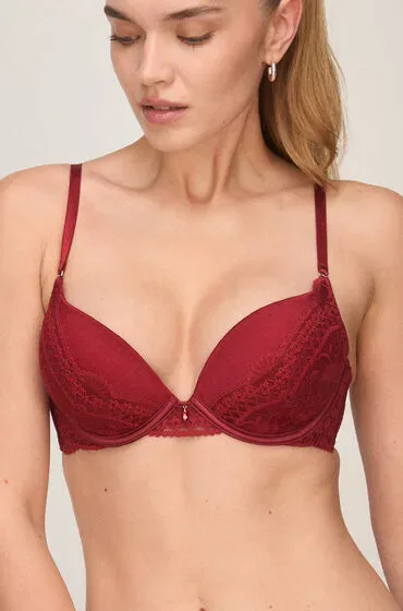 Hunkemöller Maximizer-BH Tosca Rot
