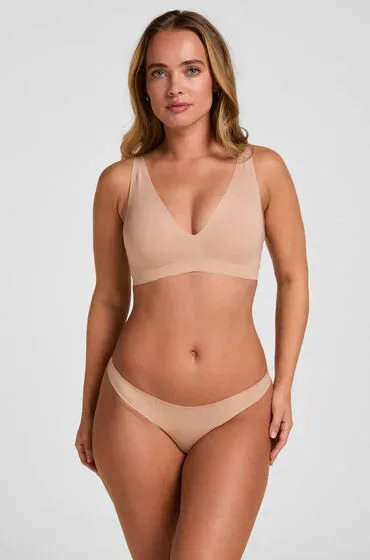 Hunkemöller Super Comfort String Beige