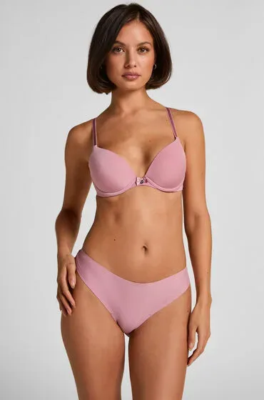 Hunkemöller Invisible String Lace Back Rose