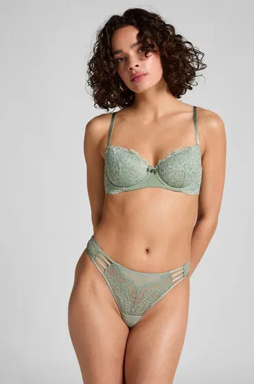 Hunkemöller String Briar Grün