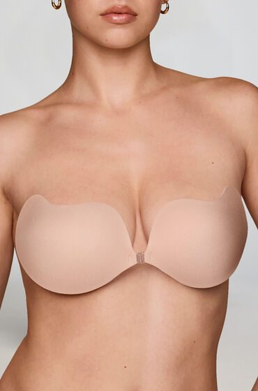 Hunkemöller Tief ausgeschnittener Klebe-BH Beige