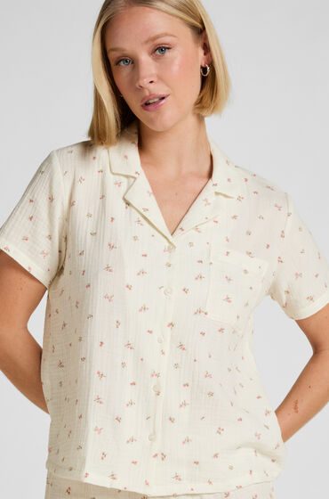 Hunkemöller Musselin-Jacke Weiß