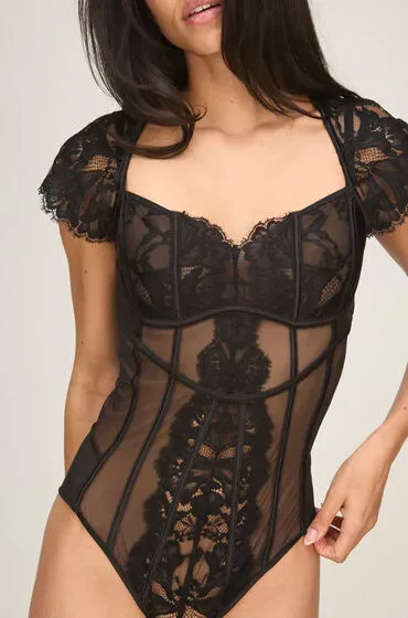 Hunkemöller Body Zoe Schwarz