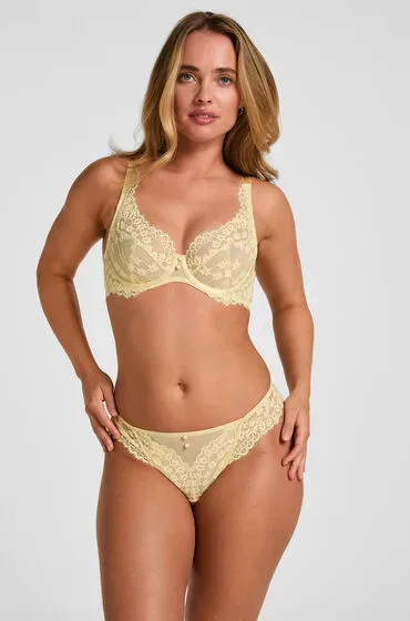 Hunkemöller String Daisy Gelb