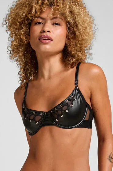 Hunkemöller Ungepolsterter Bügel-BH Sam Schwarz