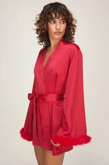 Hunkemöller Kimono Noelle Rot