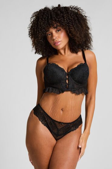 Hunkemöller Brazilian Posie Schwarz