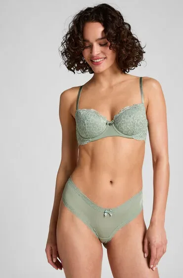 Hunkemöller Brazilian in V-Form London Grün