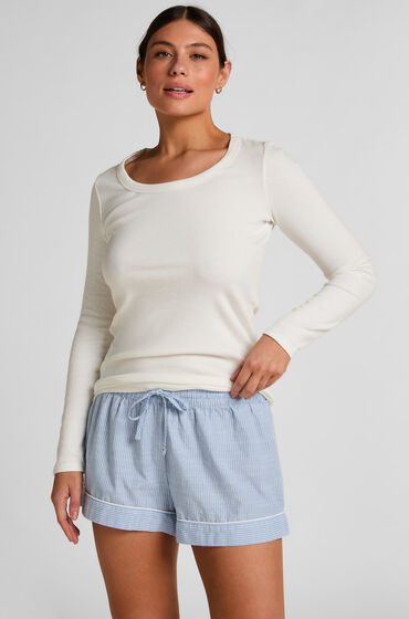 Hunkemöller - Shorts, für Damen, Blau Größe M