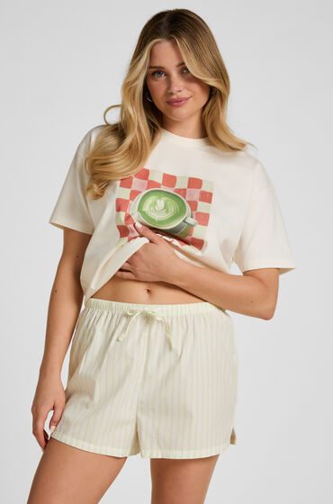 Hunkemöller Short Poplin Grün