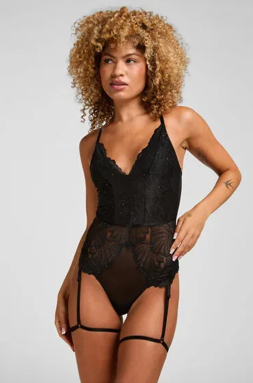 Hunkemöller Body Erica Schwarz