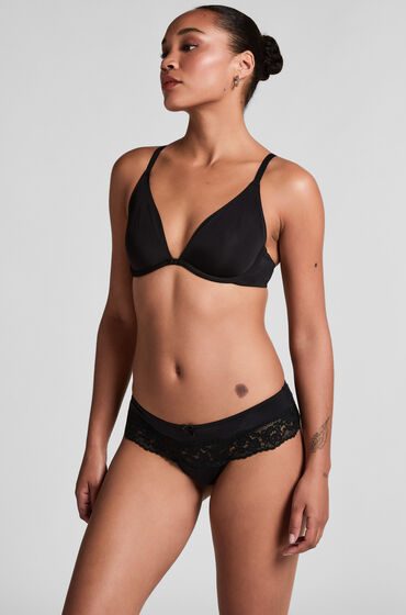 Hunkemöller Boxerstring Paris Schwarz