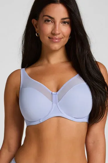 Hunkemöller Unwattierter Minimizer-Bügel-BH Nina Lila