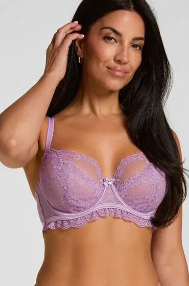 Hunkemöller Unwattierter Bügel-BH Naomi Lila