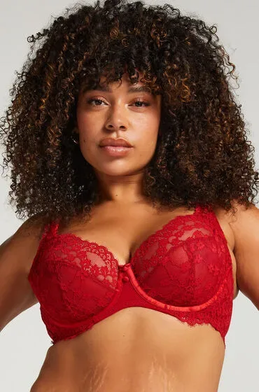 Hunkemöller Unwattierter Bügel-BH Daisy Rot
