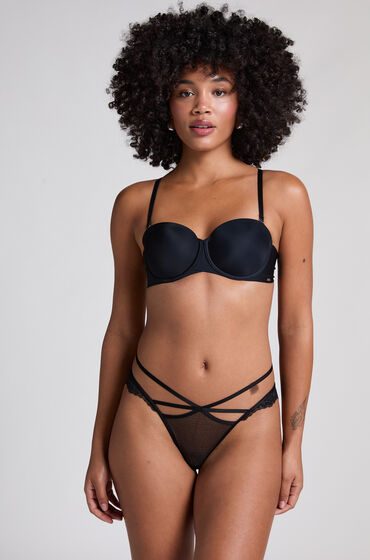 Hunkemöller Joy Modischer Mini-Brazilian Schwarz
