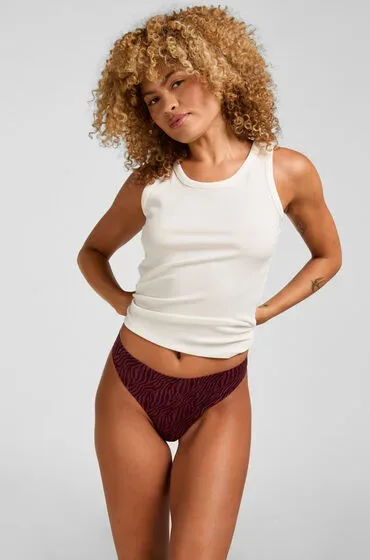 Hunkemöller Invisible String Basic Rot