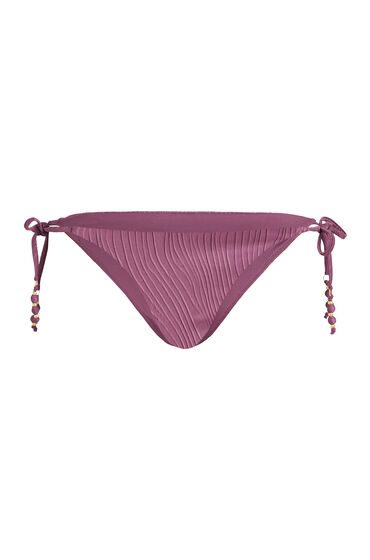 Hunkemöller Bikini Slip mit hohem Beinausschnitt Cozumel Lila