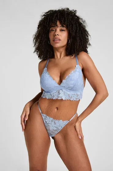 Hunkemöller String Ingrid Blau