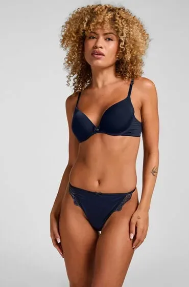 Hunkemöller Highleg Brazilian Pamela Blau