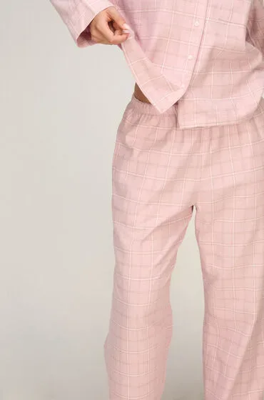 Hunkemöller Pyjama-Hose Woven Rose