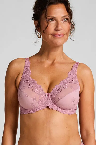 Hunkemöller Unwattierter Bügel-BH Diva Rose