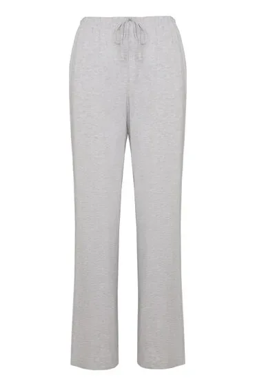 Hunkemöller Jersey-Hose Essential Grau
