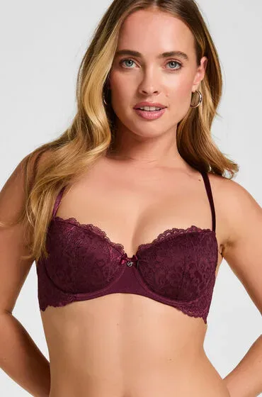 Hunkemöller Vorgeformter Bügel-BH Marine Lila