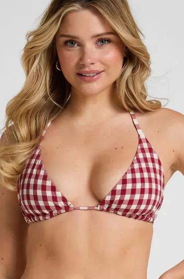 Hunkemöller Triangel-Bikinioberteil Amalfi Rot
