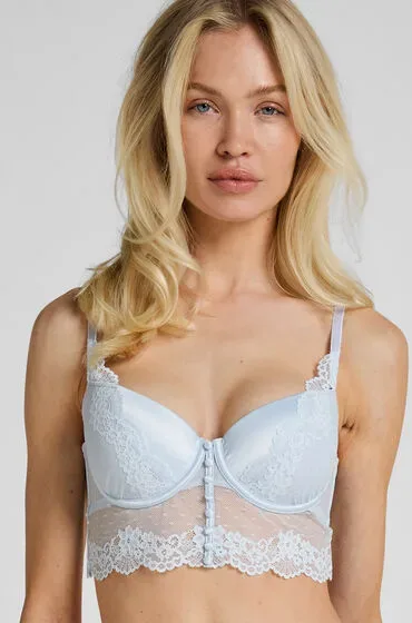 Hunkemöller Laila Vorgeformter Longline-Bügel-BH Blau