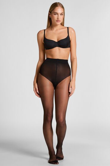 Hunkemöller Strumpfhose 15 Denier Core Control Schwarz